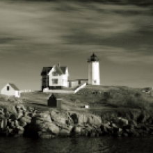 I decide I would take a few shots of my favorite lighthouse and change them up a bit with processing.